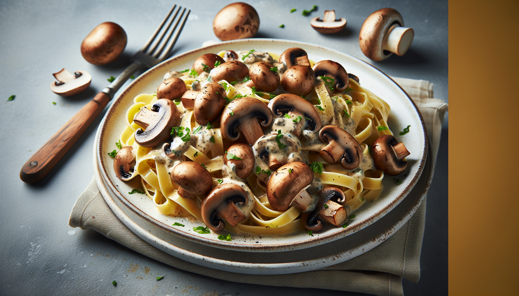 tagliatelle ai funghi